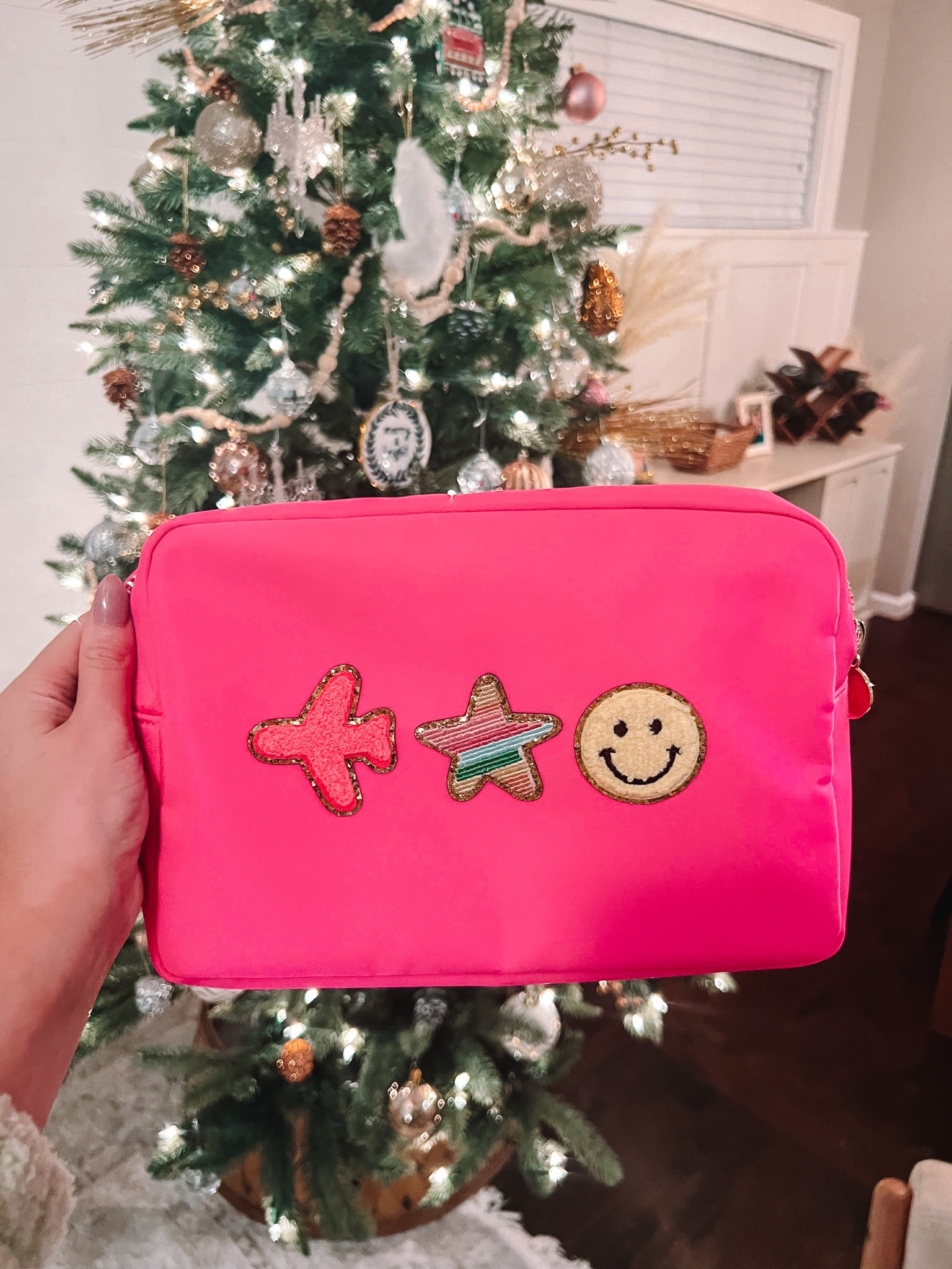 Pink Lily bag & patches! 