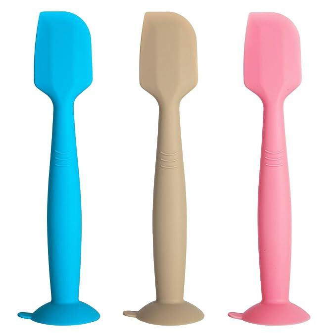 Baby Diaper Cream Spatula, 3 Pack Butt Paste Spatula ，Soft Silicone Diaper Cream Applicator ，... | Amazon (US)