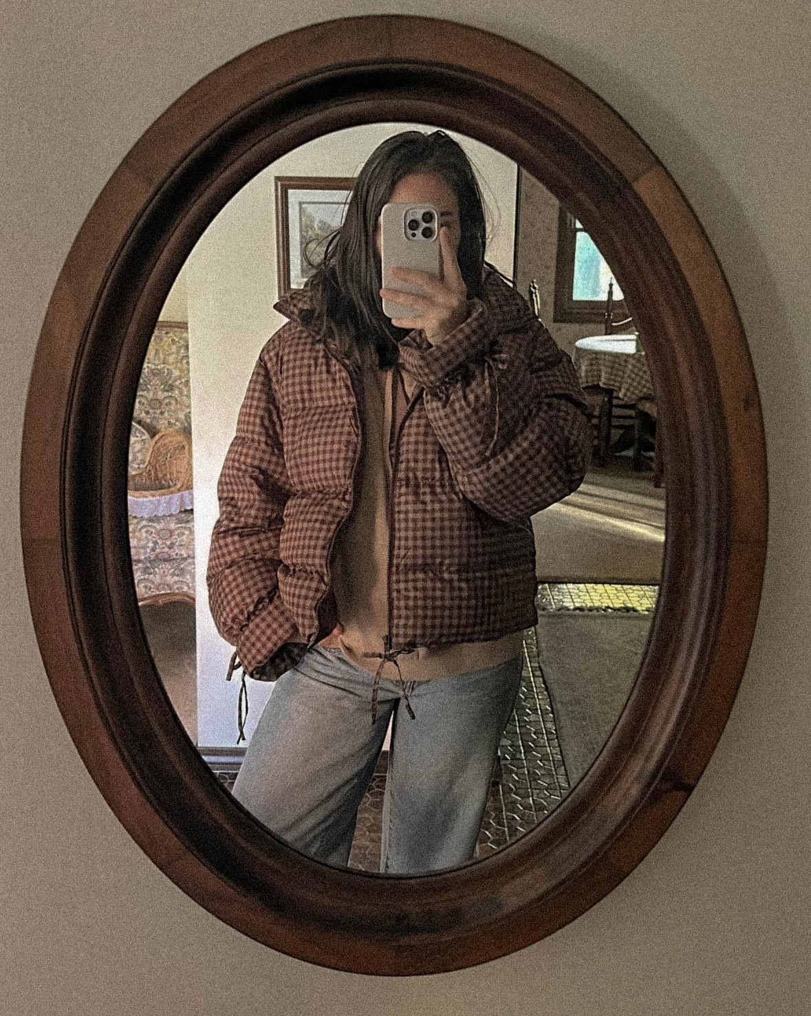 This puffer jacket is perfect for anyone who loves gingham everythinggggg. I’m wearing a large for an oversized fit :)

#LTKSeasonal #LTKFindsUnder50 #LTKHoliday