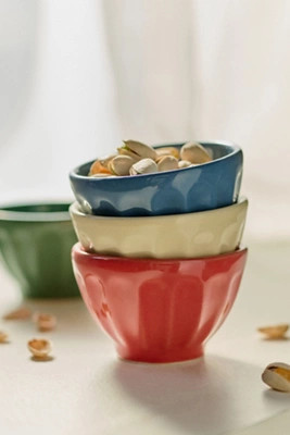 The Latte Stoneware Mini Bowl, Set of 4: Amelie Edition | Anthropologie (US)