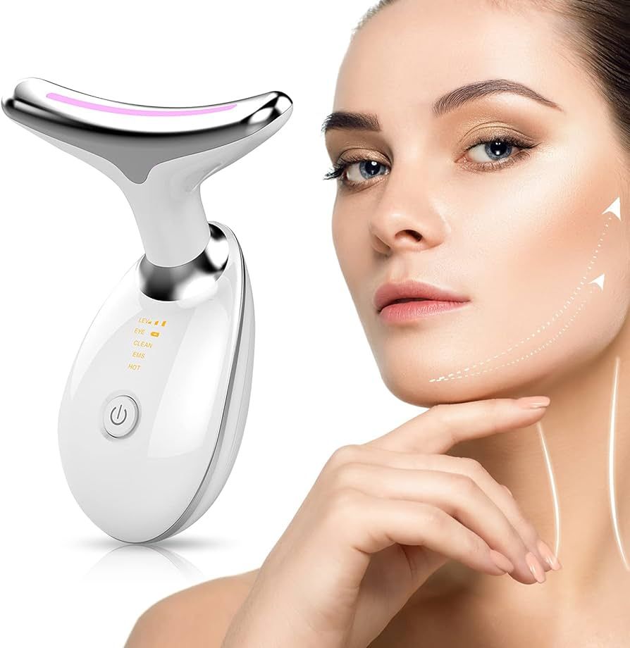 3 in 1 Portable Face Massager, Microglow Handset Vibration Massager for Skin Care. | Amazon (US)