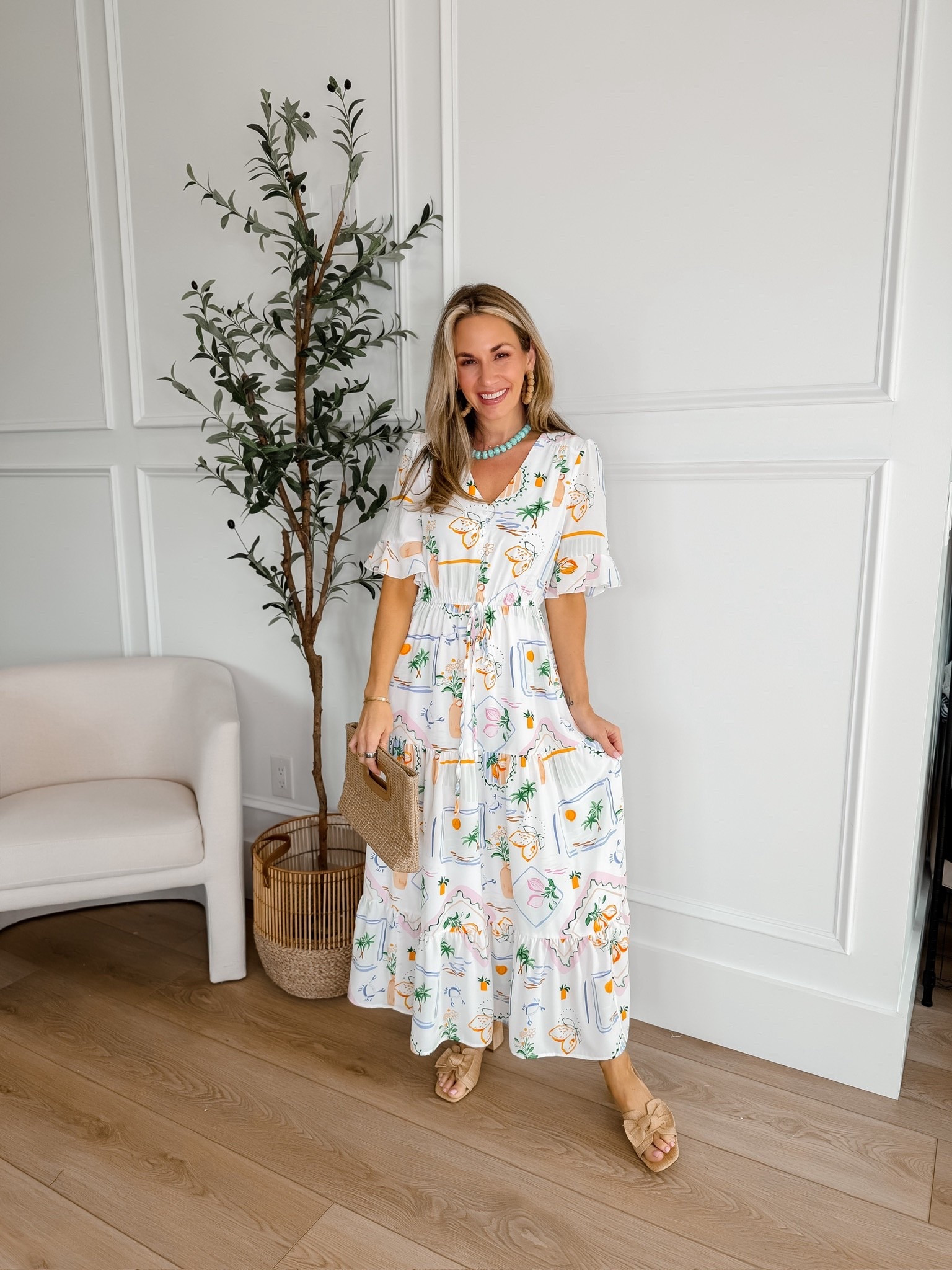 How cute is the print of this maxi dress! I love the sleeve coverage and how lightweight the material is. It’s perfect for a summer vacation! ☀️

#LTKootd #LTKPetite