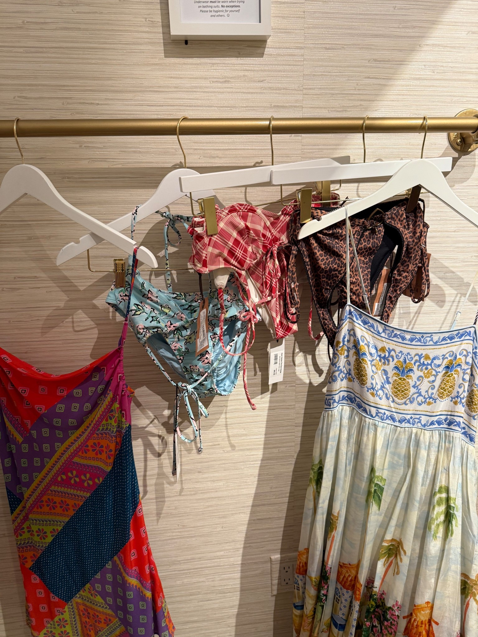 summer beach shopping ☀️

bikinis | patchwork silk slip mini dress | tropical printed maxi dress | shopping try on 

#LTKSwim #LTKSeasonal #LTKFindsUnder100