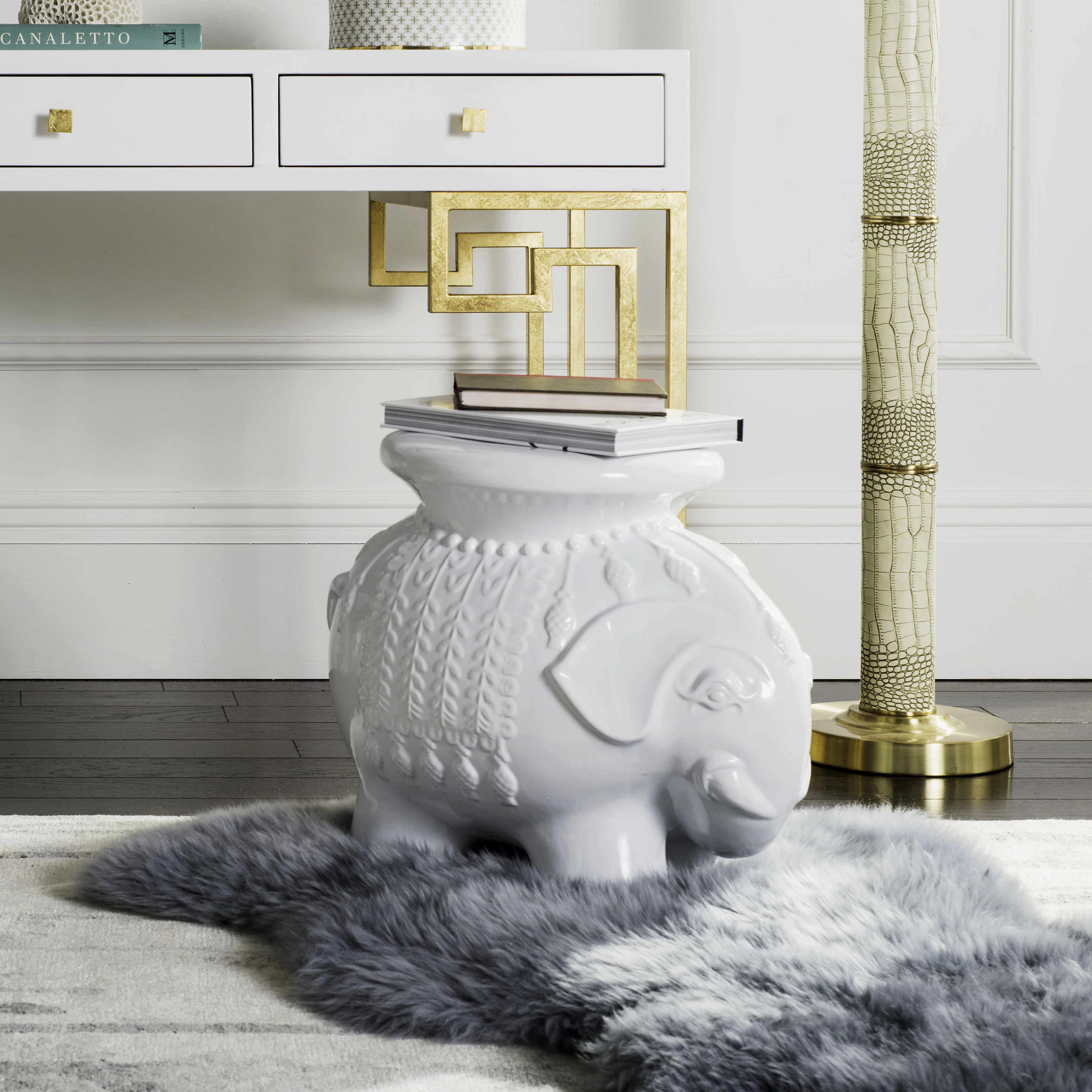 Dakota Fields Boston Ceramic Garden Stool & Reviews | Wayfair | Wayfair North America