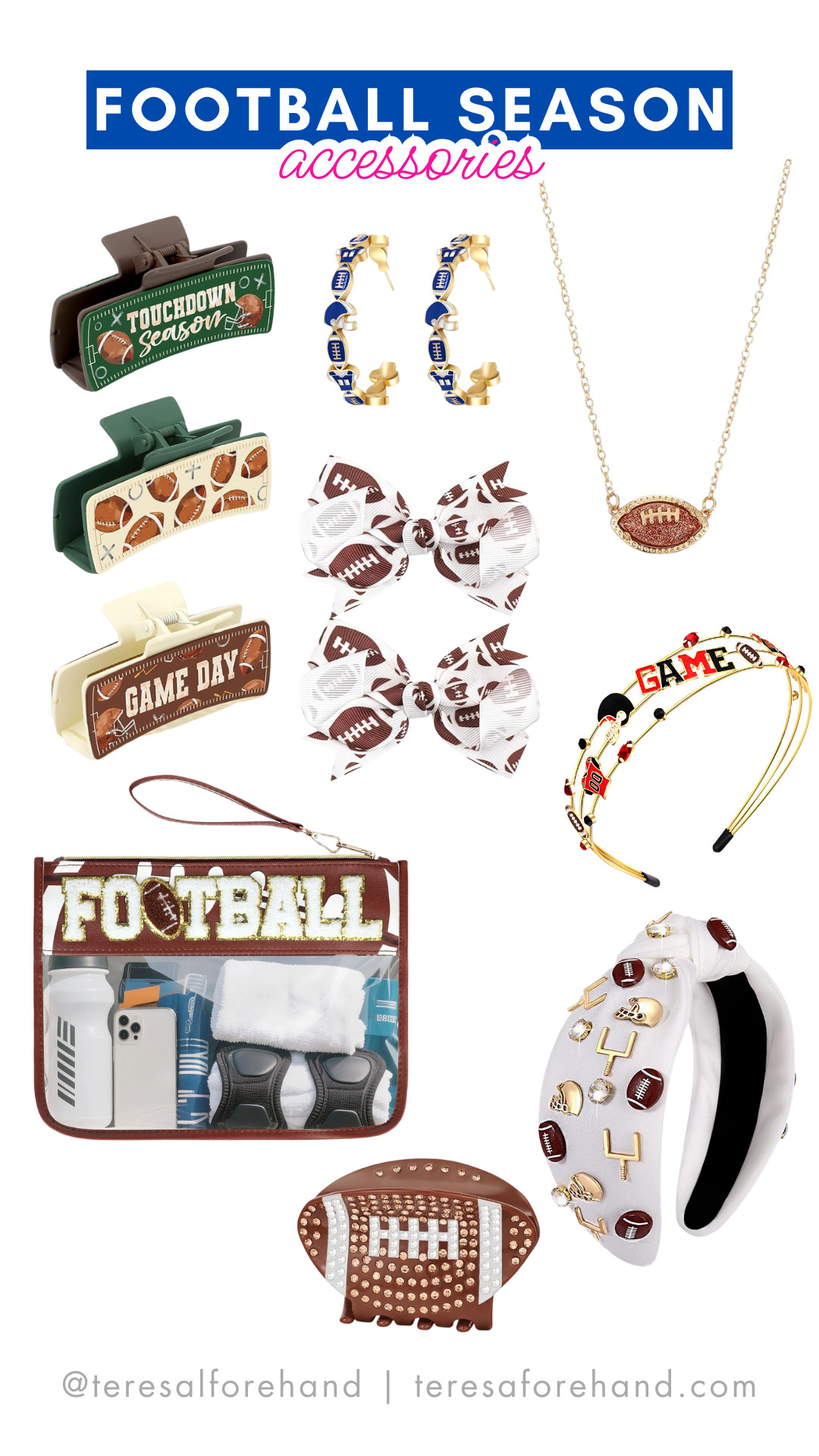 Love adding these fun festive accessories to my tailgating outfits! 

 #LTKSeasonal