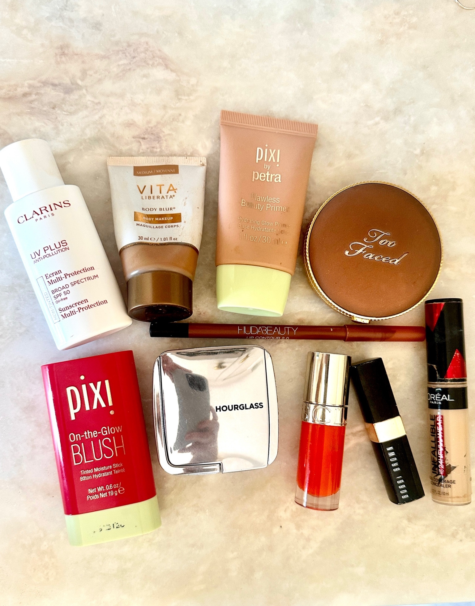 Makeup from yesterdays stories and live 