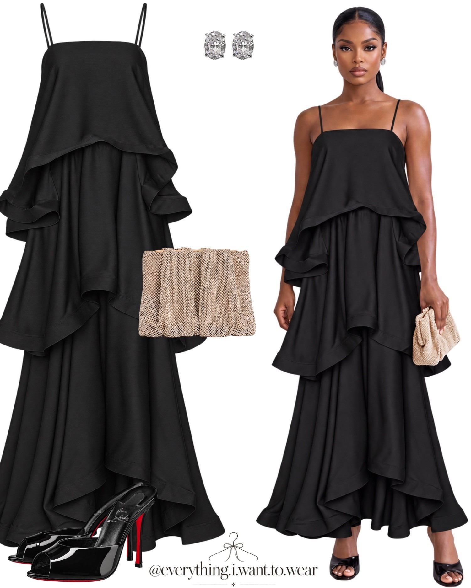Black tie guest wedding dress.

#LTKootd #LTKWedding