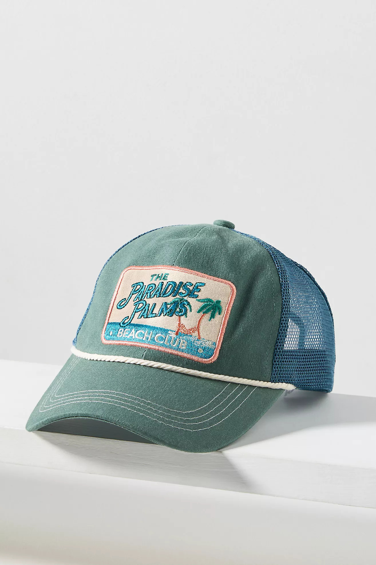 Nautical Rope Trucker Hat | Anthropologie (US)