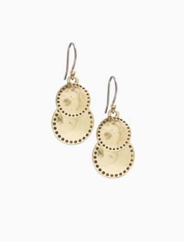 Lucky Brand Double Drop Earrings - Gold | Lucky Brand