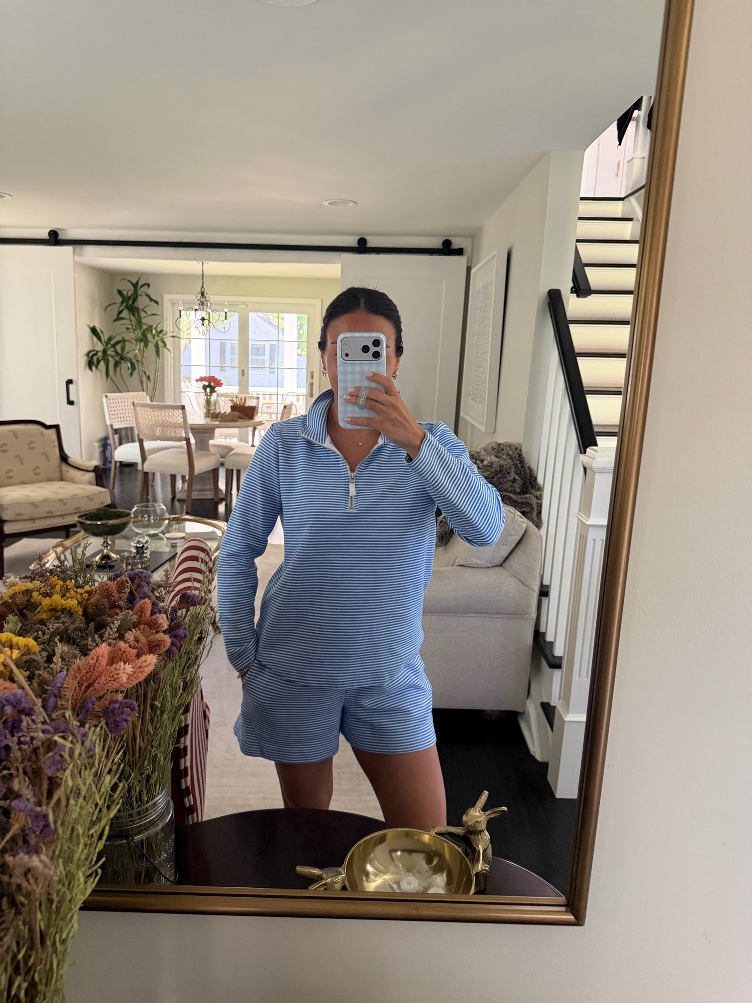 I've been wearing this terry matching set multiple times a week. Its nice looking to go out for errands, and comfy for lounging or working from home. I am in a small (true size) and it fits perfectly comfortable! If you like more room in your tops, sizing up would do.

#LTKootd #LTKgrwm #LTKSeasonal