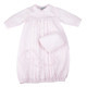 Girls Dot Embroidered Take Me Home Gown with Bonnet | Feltman Brothers