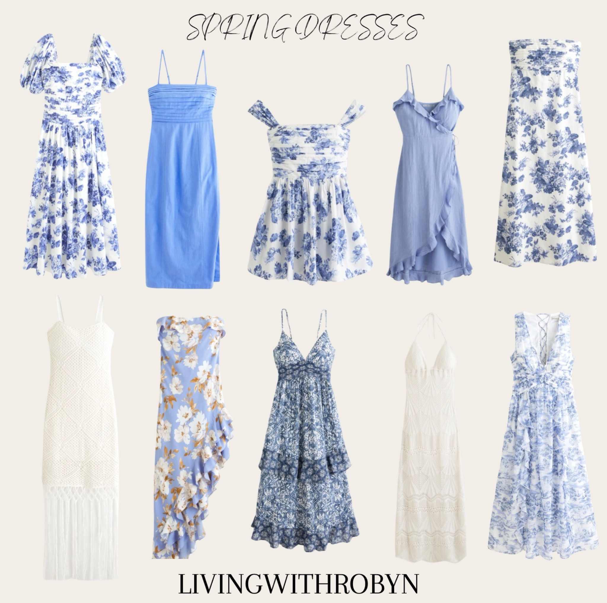 Something Blue 💙 
Spring Dresses, Easter Dress, Shower Dress, Wedding Guest Dress, Floral Dress, Abercrombie, Resort Wear, Summer Dress, Sun Dress 

#LTKstyletip #LTKSpringSale #LTKsalealert