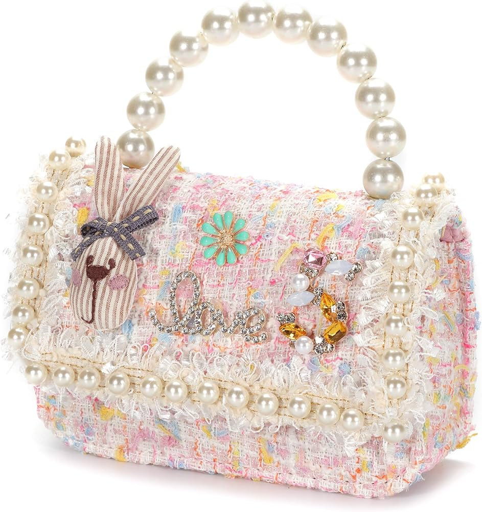 AO ALI VICTORY Toddler Gifts Kids Purse for Little Girls Mini Girl's Handbag Shoulder Crossbody B... | Amazon (US)