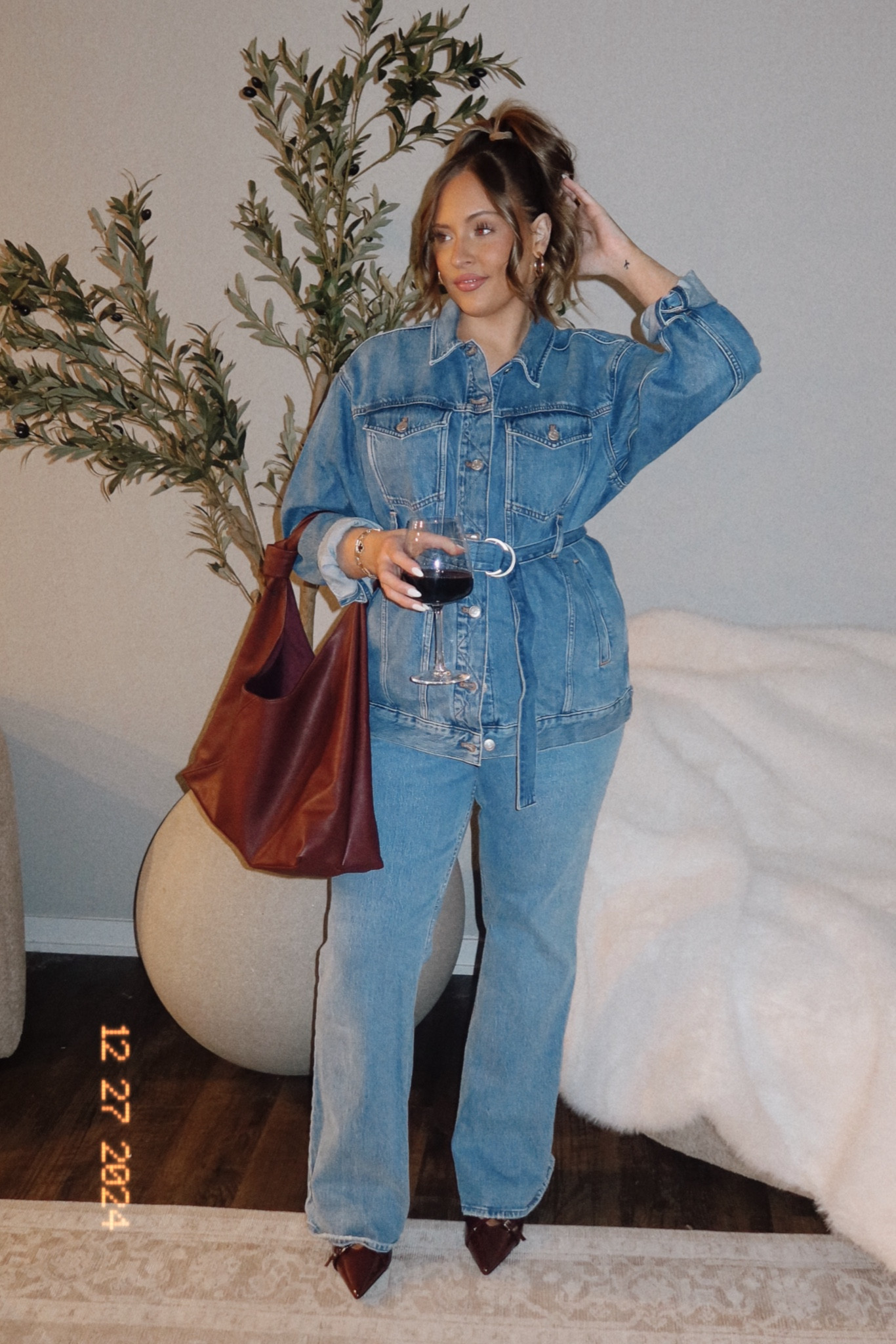 Wearing an XL jacket & 33 long jean! 

#LTKHoliday #LTKSeasonal #LTKMidsize