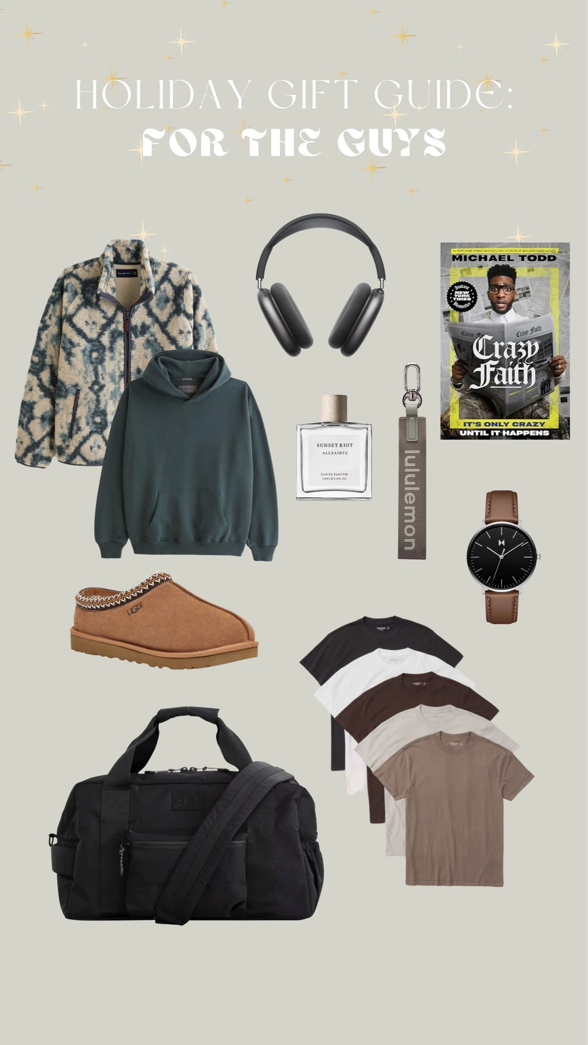 HOLIDAY GIFT GUIDE: FOR THE GUYS 
here are some of my favorite things for my fiancé that I think are worth the splurge and he would use on the daily! 

#LTKGiftGuide #LTKCyberWeek #LTKHoliday