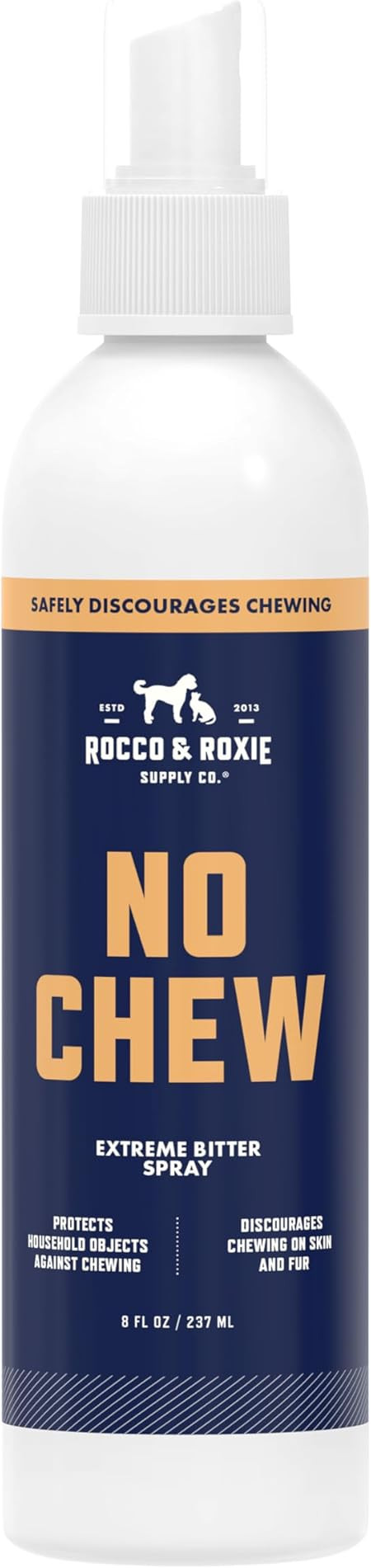 Rocco & Roxie No Chew Spray for Dogs, Bitter Dog Training Aid, Alcohol-Free Puppy Deterrent Formu... | Amazon (US)