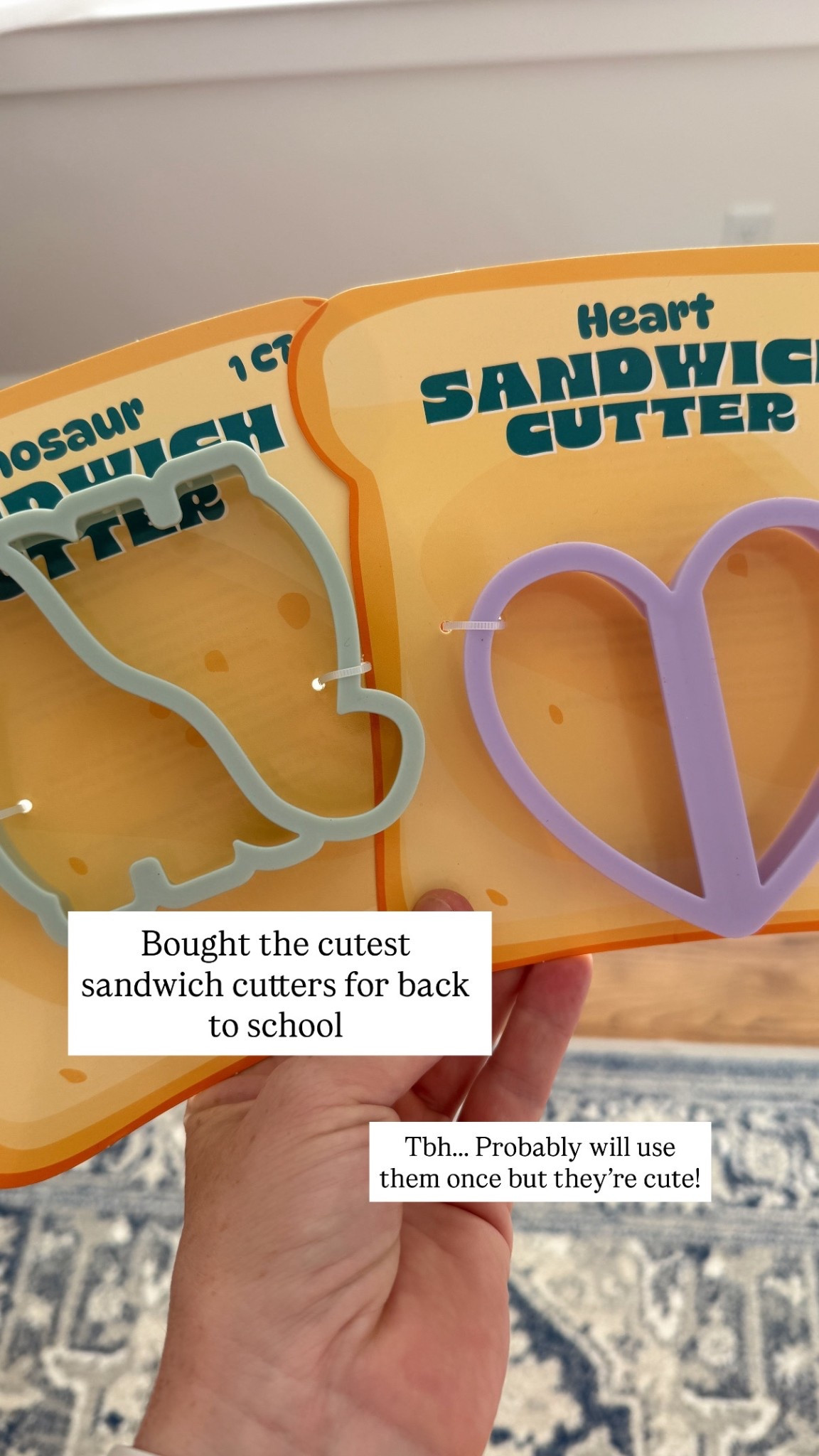 Sandwich cutters for fun back to school 

#LTKKids