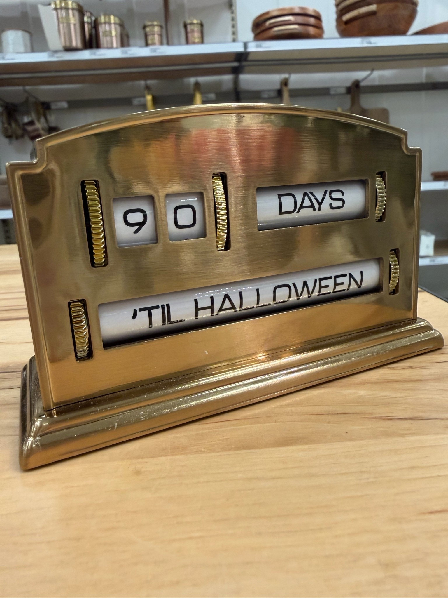 The most adorable brass advent calendar at target!! I'm obsessed with the Halloween countdown 🤍

#LTKmomlife #LTKHome #LTKKids