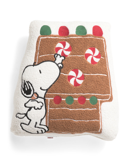 19x20 Gingerbread House Pillow | TJ Maxx