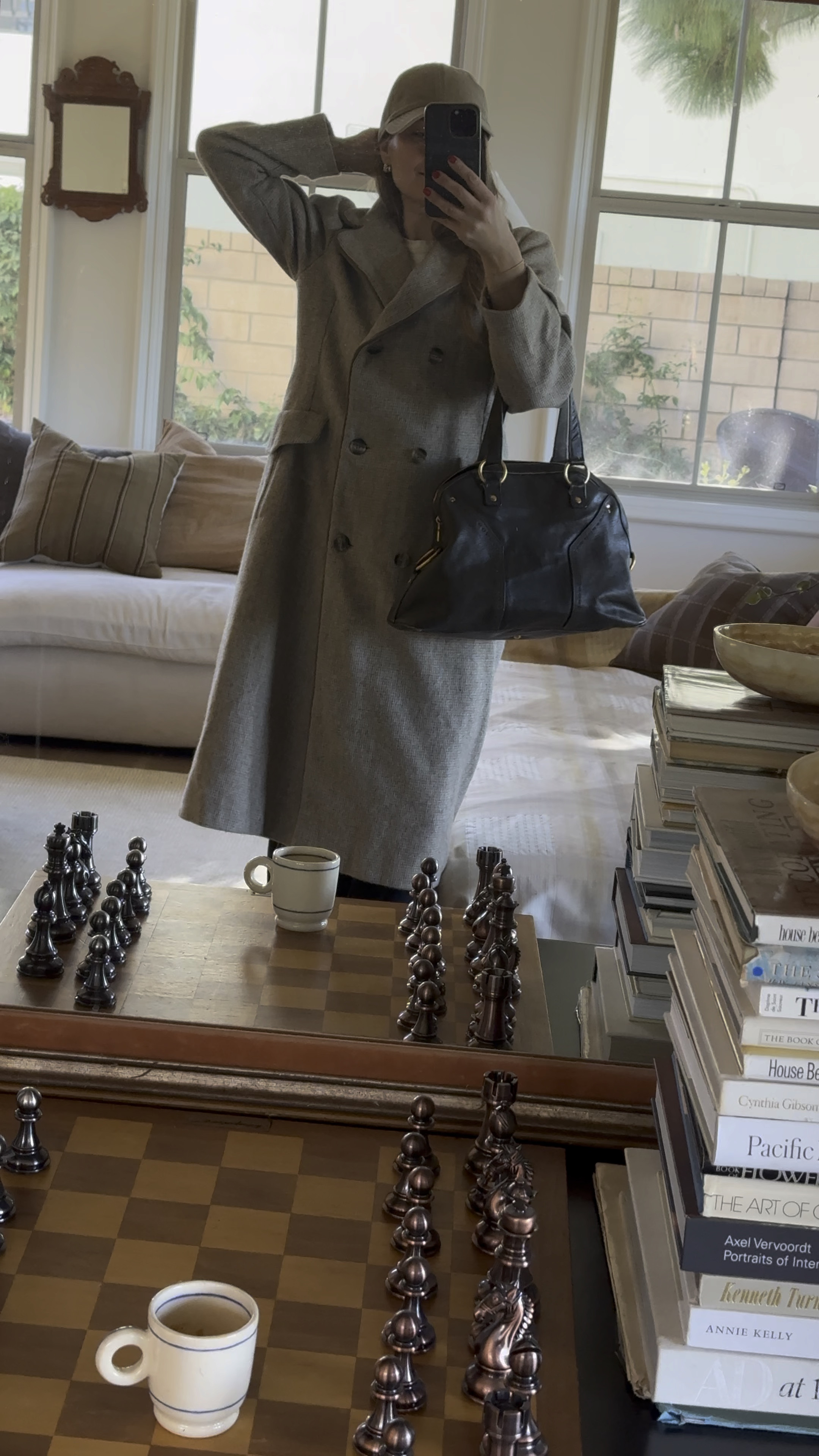 Winter outfit / wool coat + socks loafers 
Vintage ysl bag 💼 

#LTKSeasonal #LTKStyleTip #LTKShoeCrush