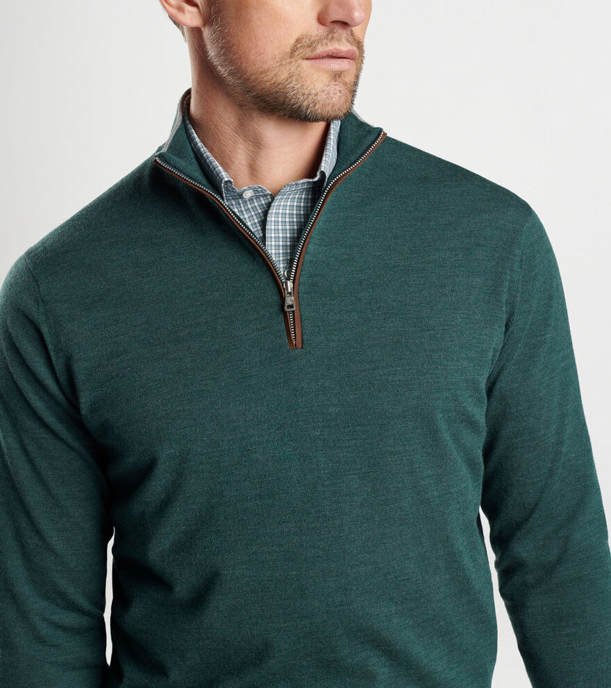 Excursionist Flex Quarter-Zip Sweater | Peter Millar