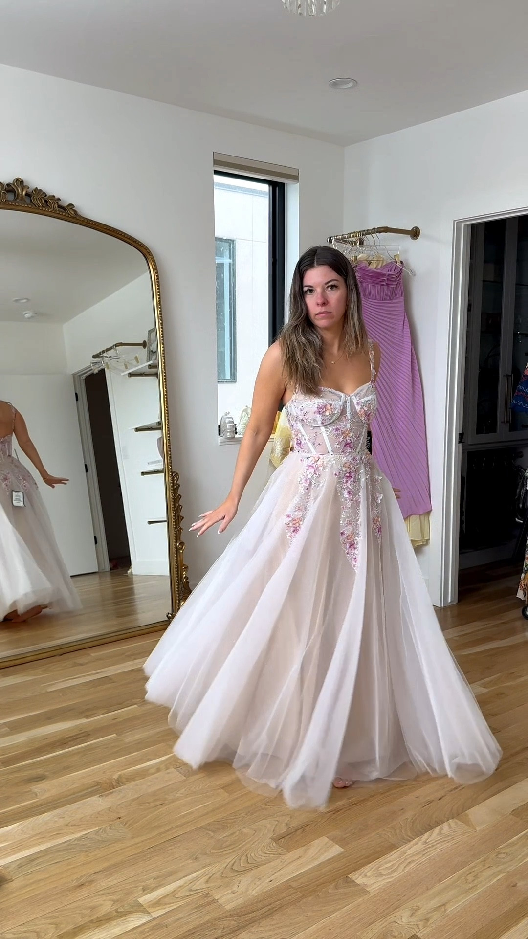 Content filming day for spring bridal formal event and wedding guest dresses 

Revolve code: tulip
Electric picks code: emerson20

Wearing smalls/2 in most
13 in juniors dresses 
xs/0 in hutch dresses 

Bridal
Wedding guest
Formal event
Spring party
Cocktail
Floral 
Tulle
Lace
Special occasion 

#LTKWedding #LTKootd #LTKSeasonal
