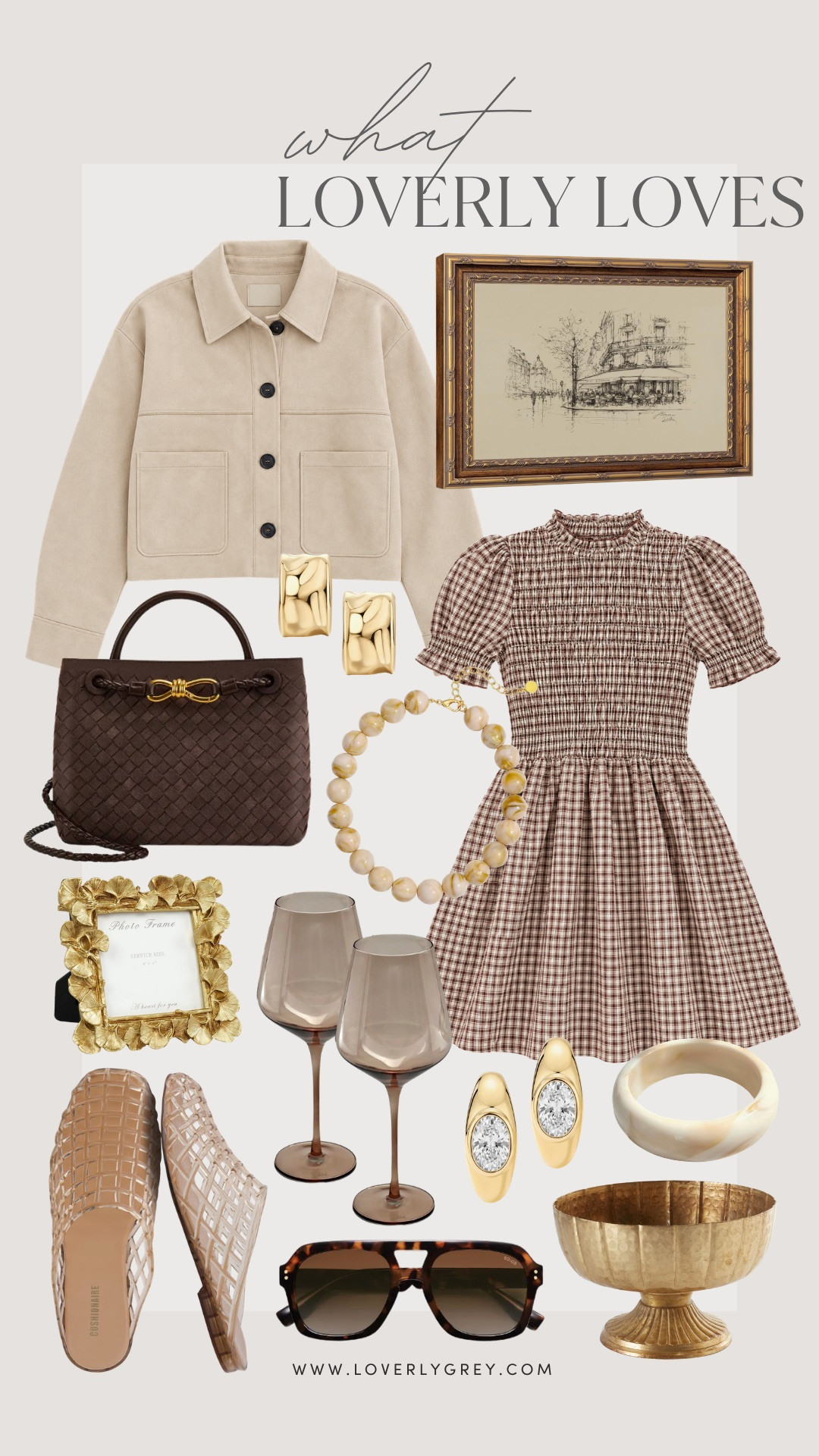 These neutral finds are from Amazon and are perfect for fall!

Loverly Grey, Amazon, fall finds, gingham dress, bomber jacket, suede jacket, jelly flats, fall purse, home decor 

 #LTKSeasonal #LTKHome