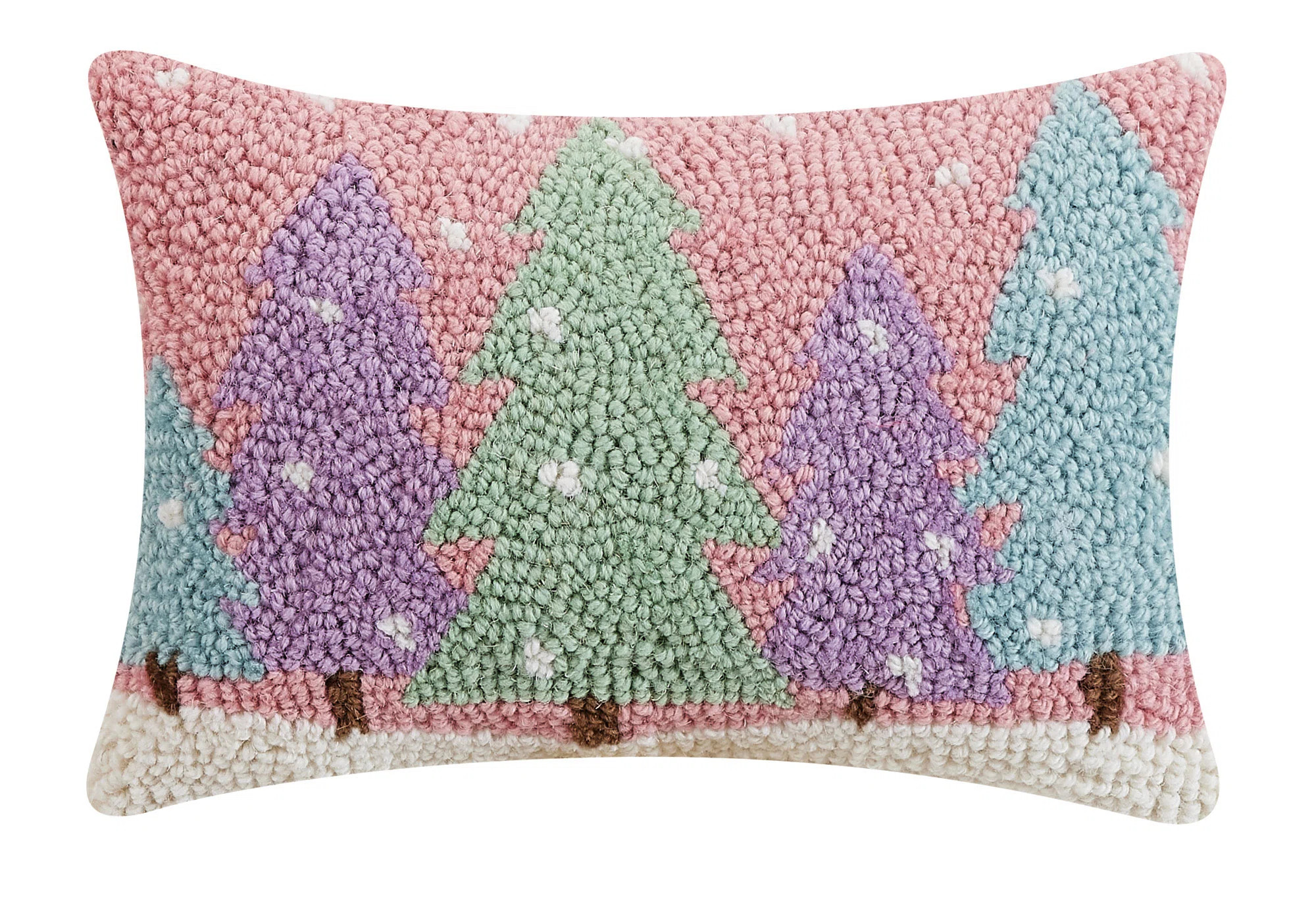 Snowy Bright Forest Hook Pillow | Wayfair North America
