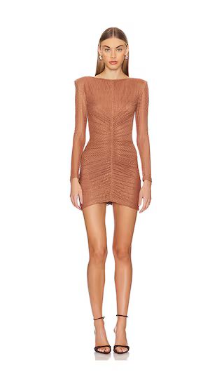 Riley Dress in Cocoa | Revolve Clothing (Global)