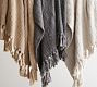 Textured Basketweave Knit Throw | Pottery Barn (US)