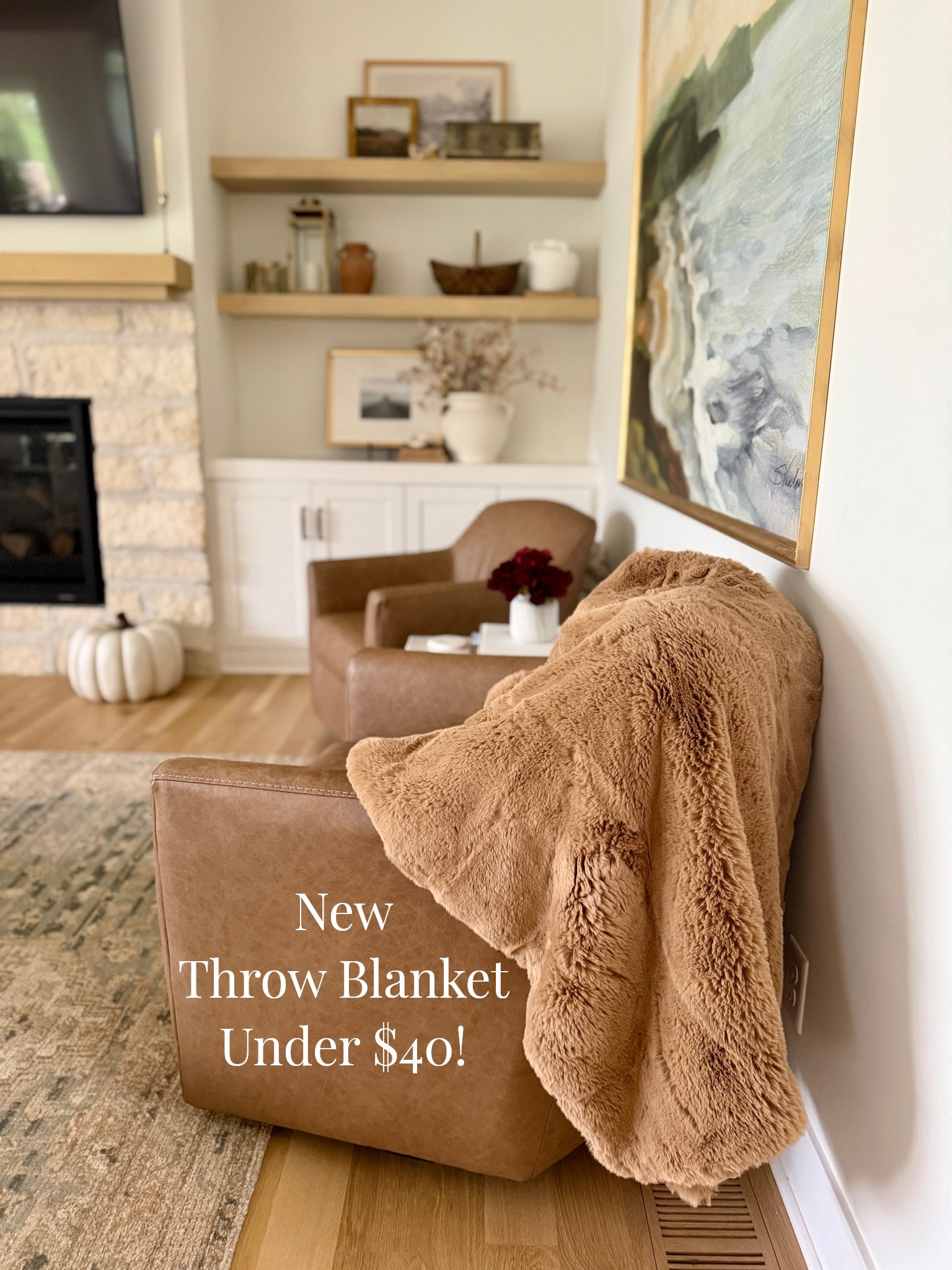 New faux fur blanket under $40!

#LTKWedding #LTKSeasonal #LTKHome