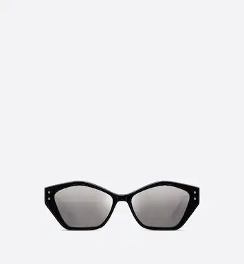 MissDior S1U Gunmetal Mirrored Butterfly Sunglasses | DIOR | Dior Couture