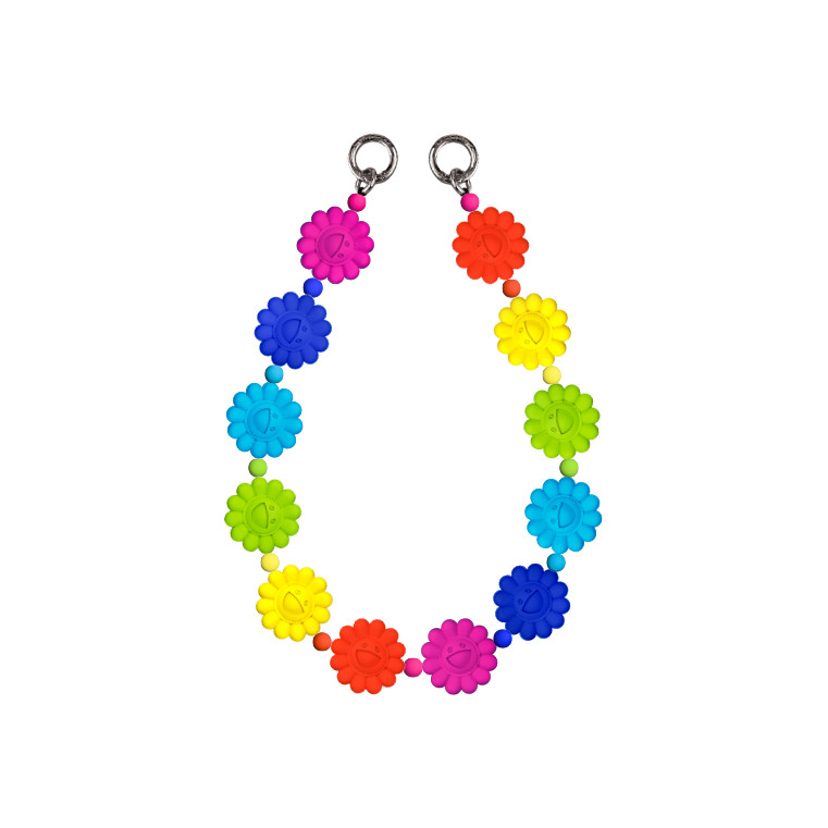 FLOWERS (RAINBOW) CHARM KEYCHAIN | CASETiFY (Global)