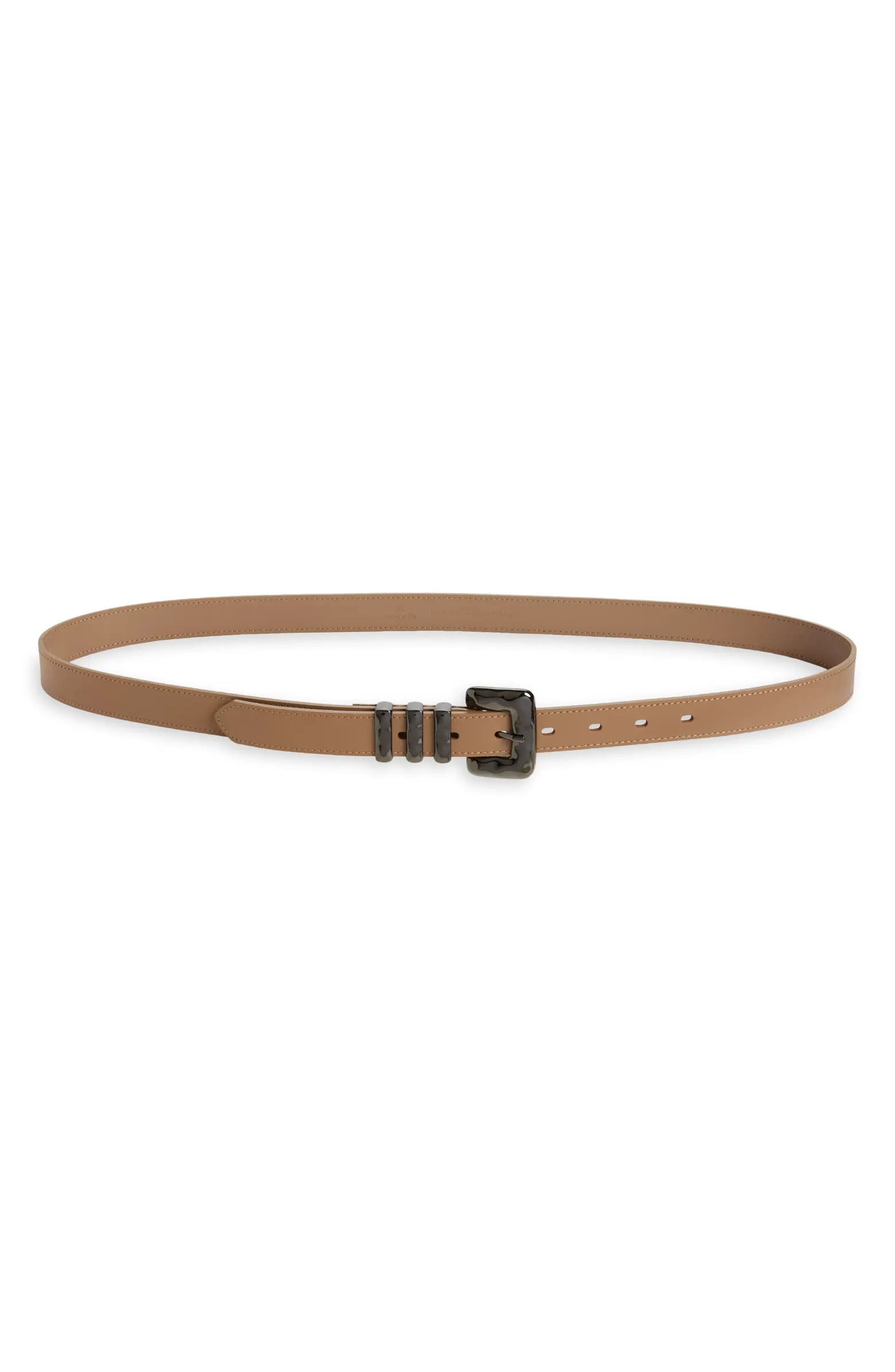 Molten Buckle Leather Belt | Nordstrom