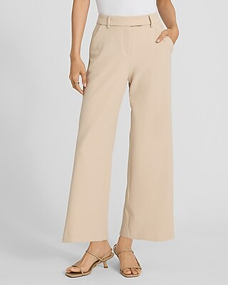 Editor Studio Stretch Twill Mid Rise Ankle Trouser | Express