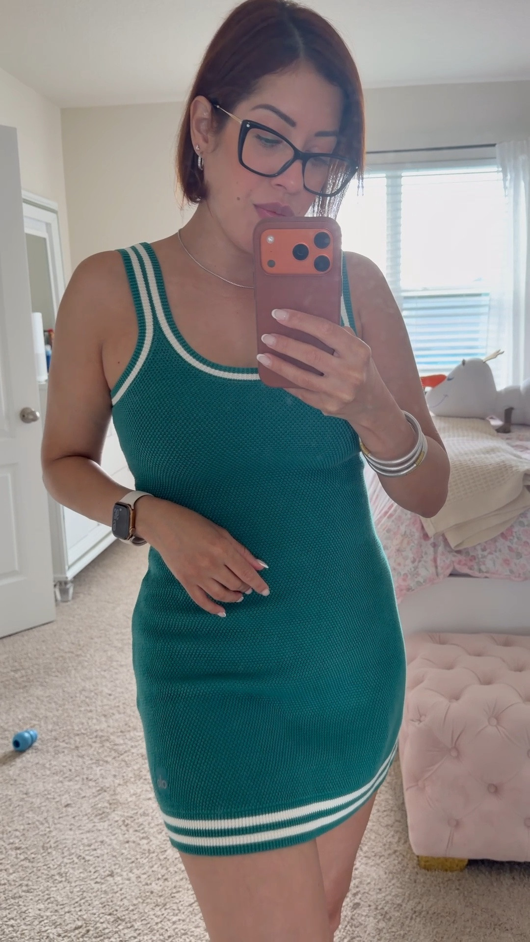 Always making sure I look cute at home. Loving this new @Alo Yoga knit dress😍 Linked below for you😉

#LTKootd #LTKMidsize #LTKActive