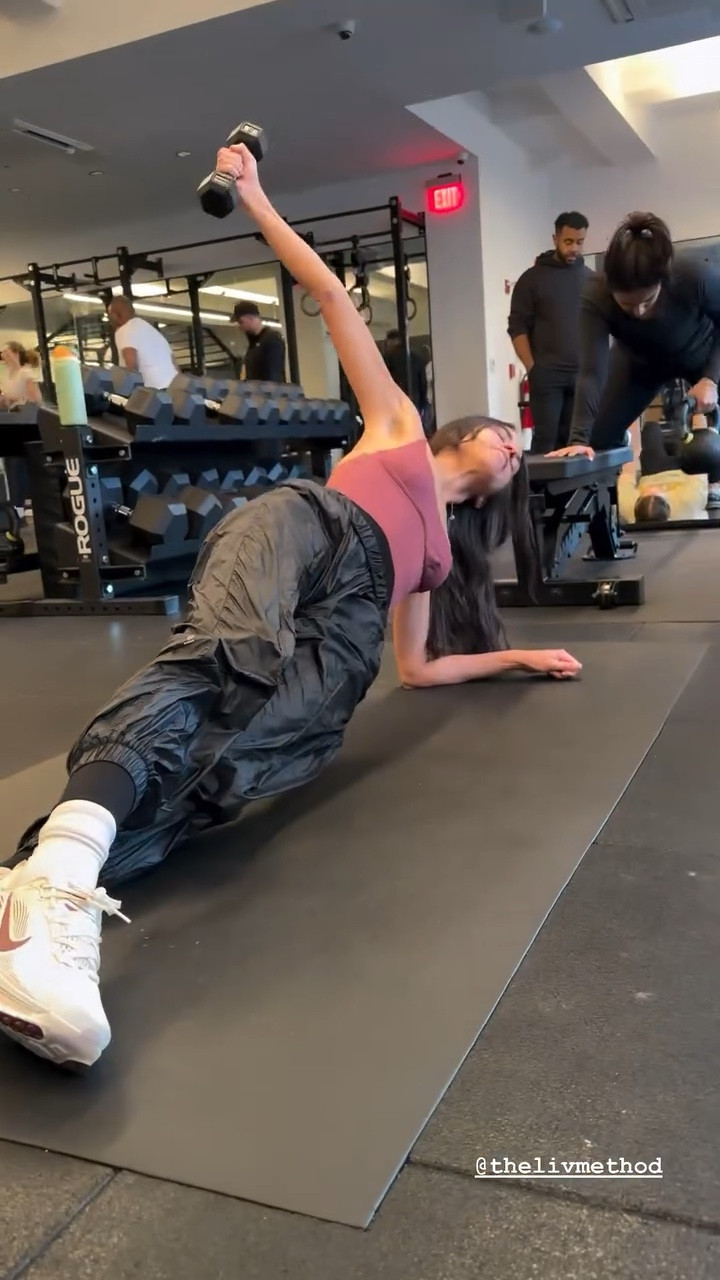 Workout with me this AM