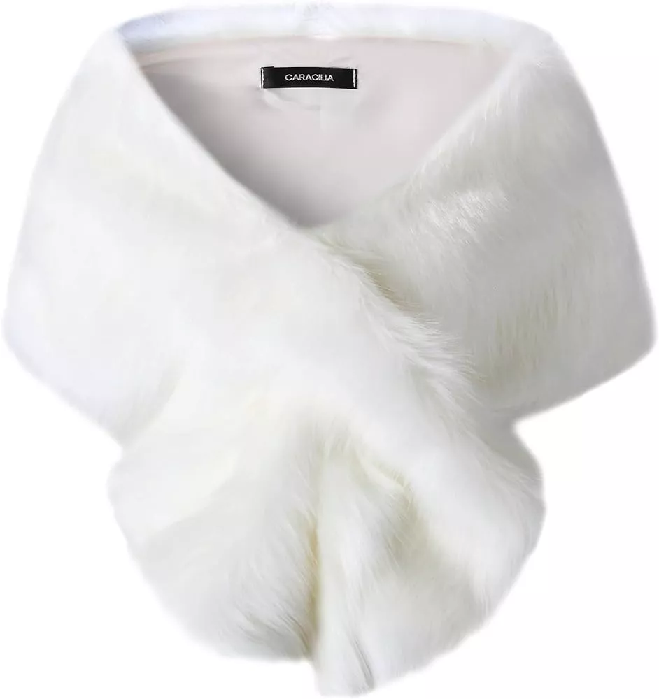 Caracilia Women's Faux Fur Shawl … curated on LTK