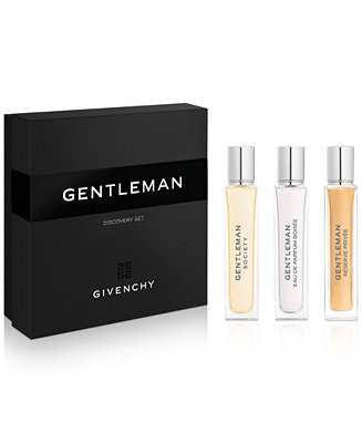 Men's 3-Pc. Gentleman Eau de Parfum Travel Spray Discovery Set | Macy's