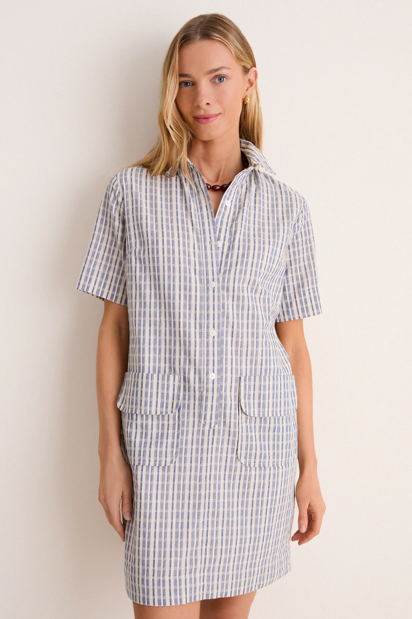 Dobby Stripe Joanna Dress | Tuckernuck (US)