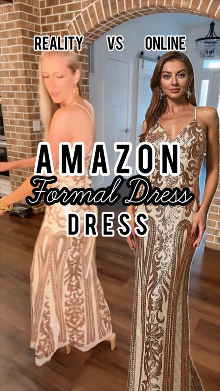 Do you have any weddings this year?

This gold sequin maxi dress is stunning! 
I think it would be beautiful as a prom dress, wedding guest dress, gala dress or for any black tie events you might have. 

SIZING:  I am wearing my true size small and I would recommend getting your normal true size. It has a lace up back, which means it’s completely adjustable and comfortable🙌 The material also has lots of stretch to it. 

This dress comes in two colors, so definitely 👀check it out as the price drops with certain colors/sizes. 

Formal dress • gold dress • evening dress • black tie dress • prom dress • fancy dress • special event dress • formal gown • pageant dress • Sequin dress • sparkly dress 


#LTKfindsunder100 #LTKparties #LTKwedding