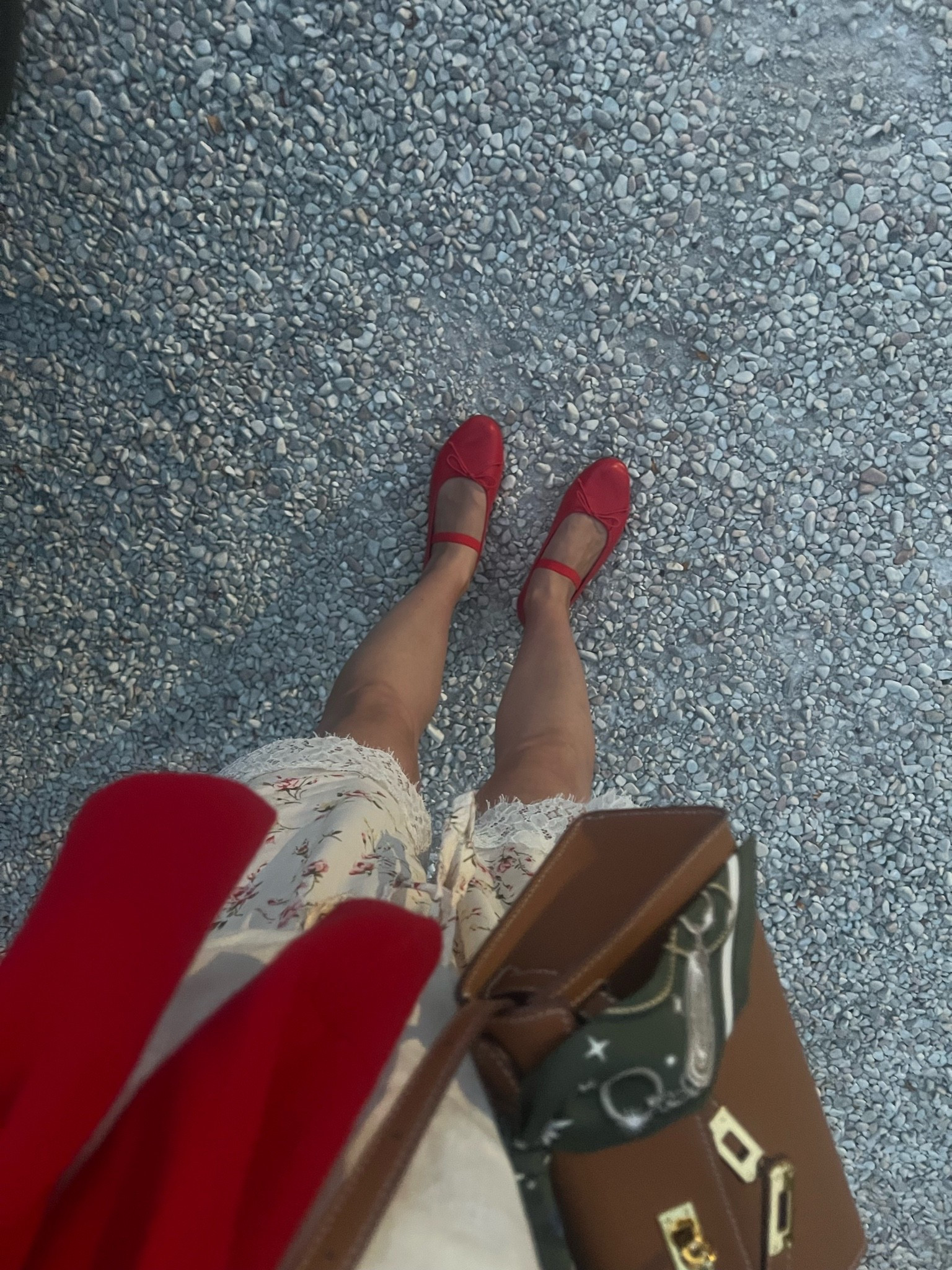 Loeffler Randall Leonie ballet flat ❤️ fits TTS for EU size. Wearing 37 (or US 7)