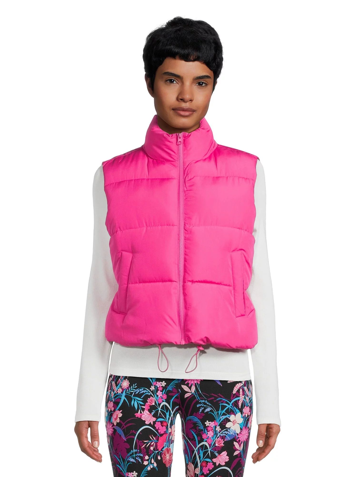 No Boundaries Juniors Puffer Vest | Walmart (US)