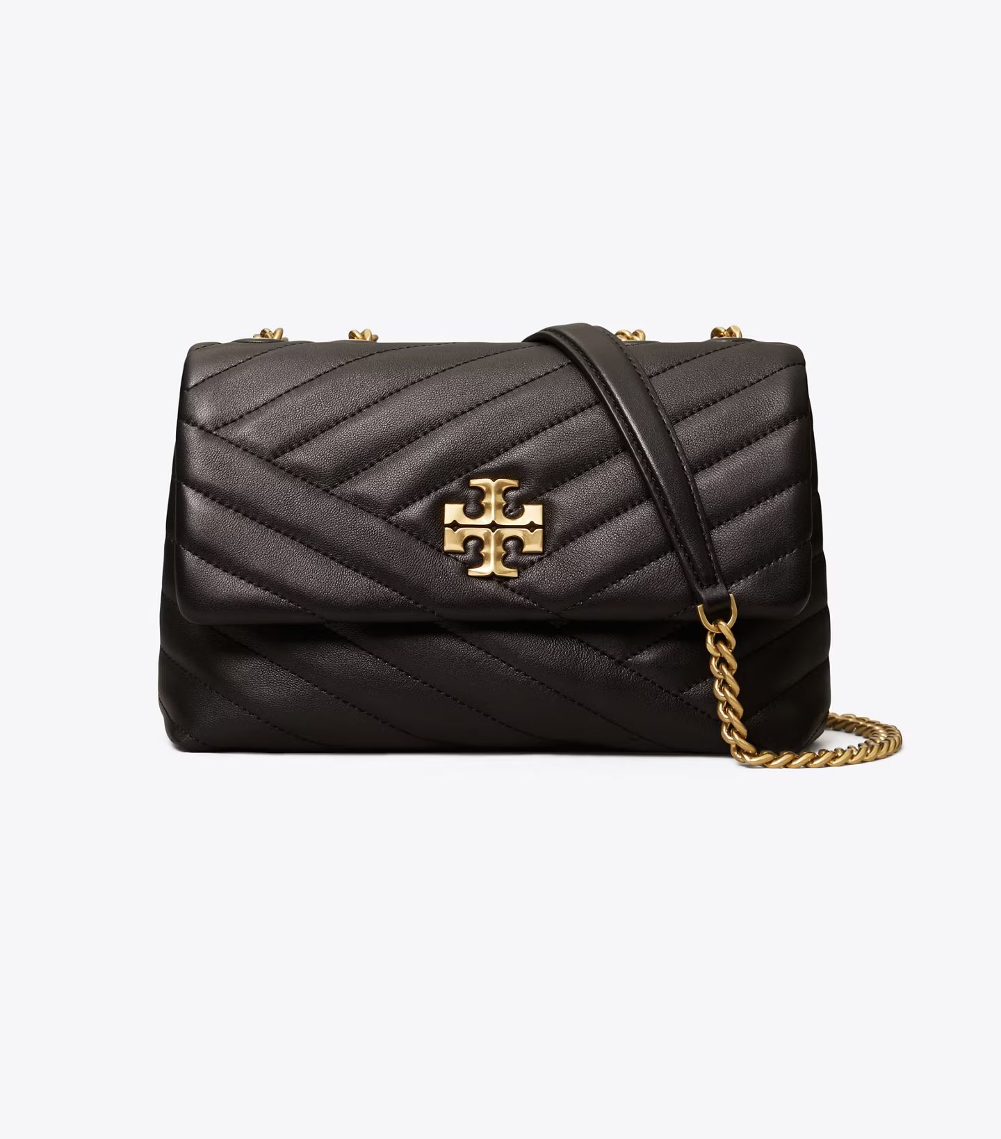 Small Kira Chevron Convertible Shoulder Bag: Women's Designer Shoulder Bags | Tory Burch | Tory Burch (US)