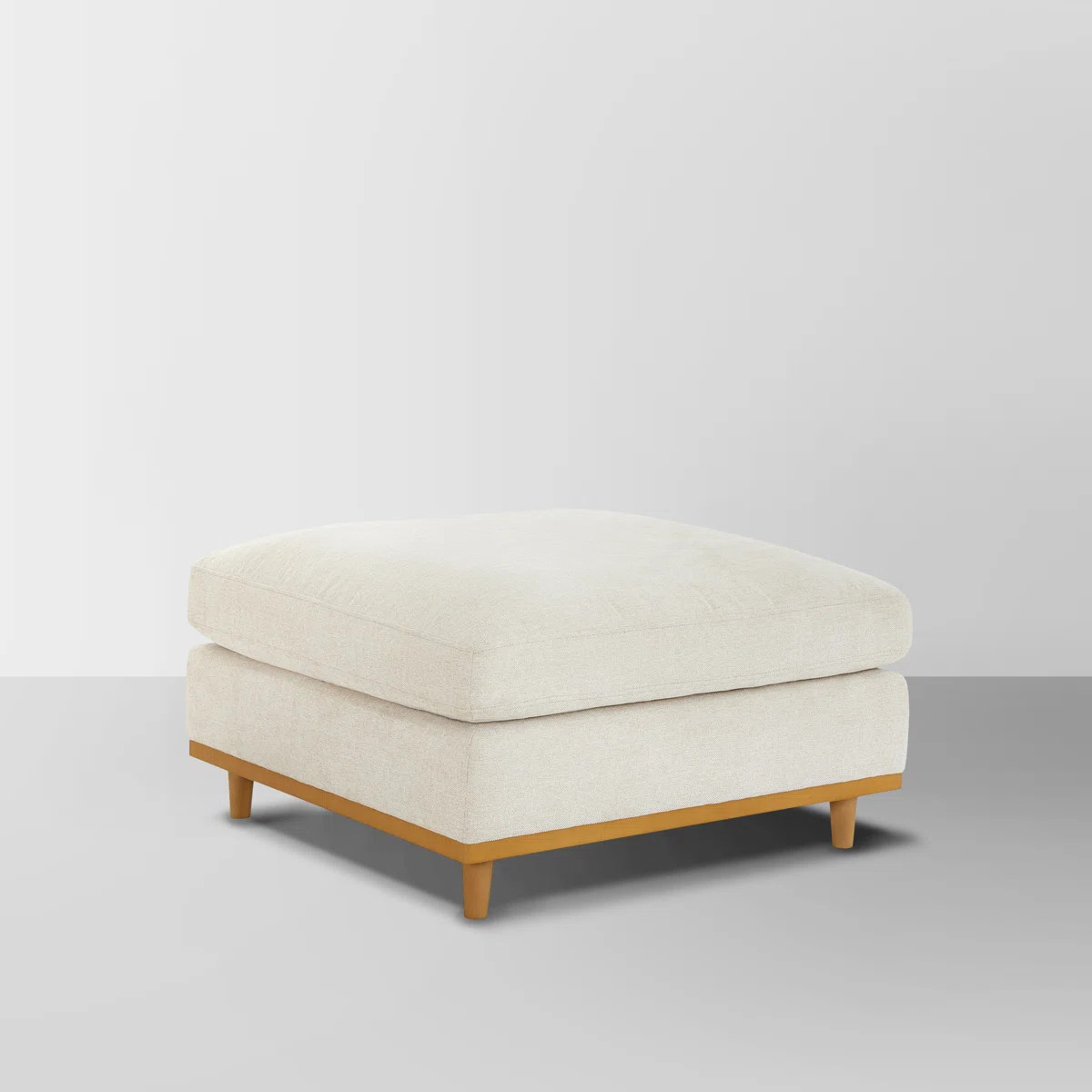 Laima 35" W Feather Blend Square Ottoman ByLatitude Run\u00ae4.7Rated 4.7 out of 5 stars.15 Revie... | Wayfair North America
