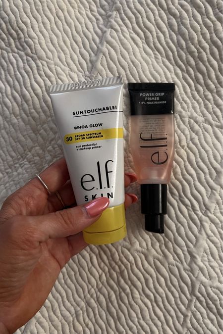 40% off ELF with code LTKSINGLE !
I’m definitely stocking up on these two, they’re always a repurchase for me! Especially the primer

Tinted spf, favorite spf, face spf, Supergoop similar, best face sunscreen, no makeup makeup, best primer, best sticky primer, best tacky primer, tinted sunscreen, tacky primer, sticky primer, Elf must haves, elf makeup, elf favorites, drugstore beauty, drugstore makeup, elf beauty, drugstore favorites, affordable makeup, affordable beauty, elf sale, elf makeup, must try makeup, viral makeup, viral beauty, viral drugstore beauty, makeup gifts, beauty gifts, stocking stuffers, makeup sale, beauty sale

#LTKsalealert #LTKHolidaySale #LTKbeauty