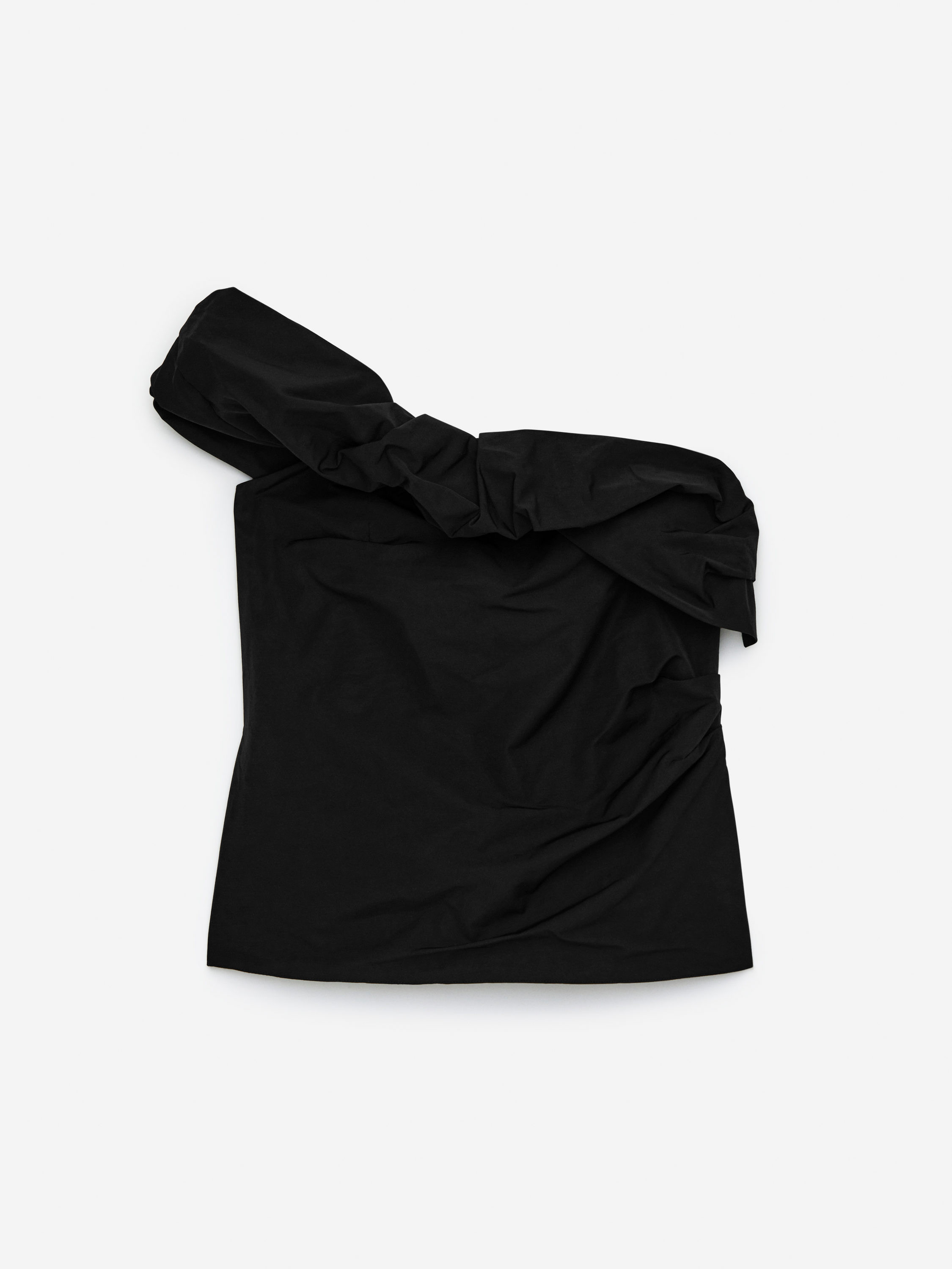 One-Shoulder-Oberteil – Schwarz – Damen – ARKET DE | Arket EU