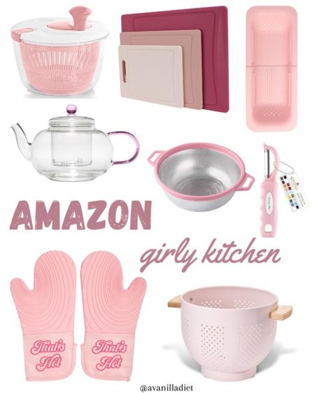 Amazon girly kitchen 🩷👩🏼‍🍳

#amazonfinds 
#founditonamazon
#amazonpicks
#Amazonfavorites 
#affordablefinds
#amazonhome 


#LTKhome #LTKfindsunder50