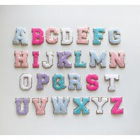 Chenille Letters Adhesive Patches Letter Patch Bulk Varsity Stickers | Etsy (US)