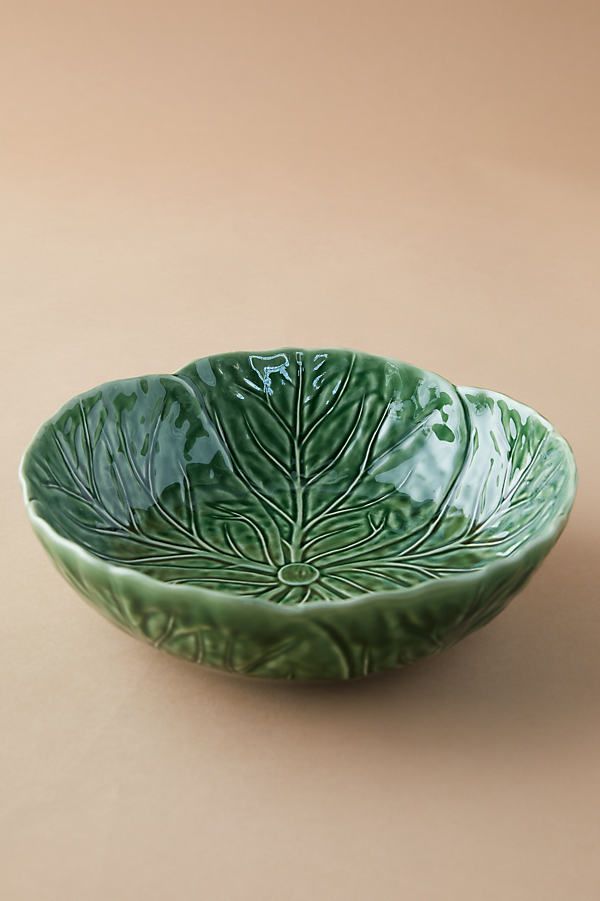 Ceramic Cabbage Bowl By Anthropologie in Green Size M | Anthropologie (US)